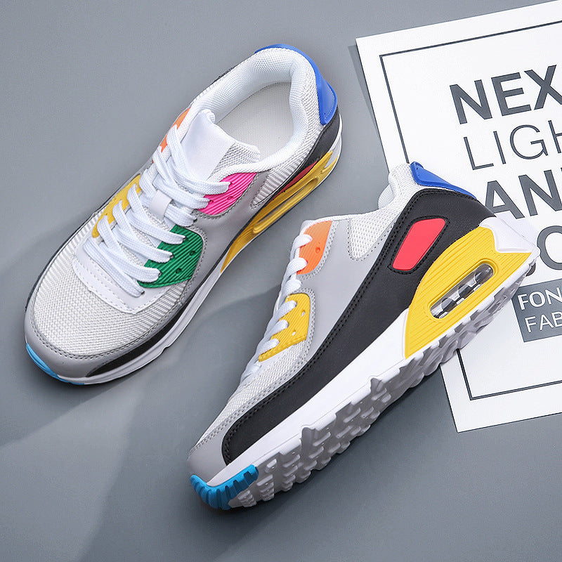 Sneakers med luftkudde – löpning och vardag i mesh