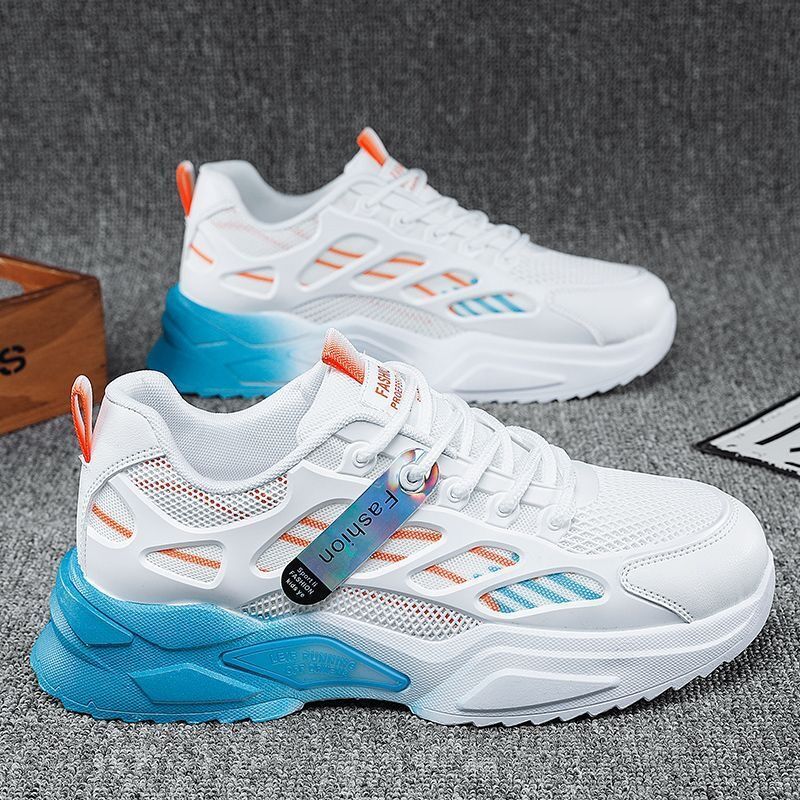 Nya luftiga mesh-sneakers för män
