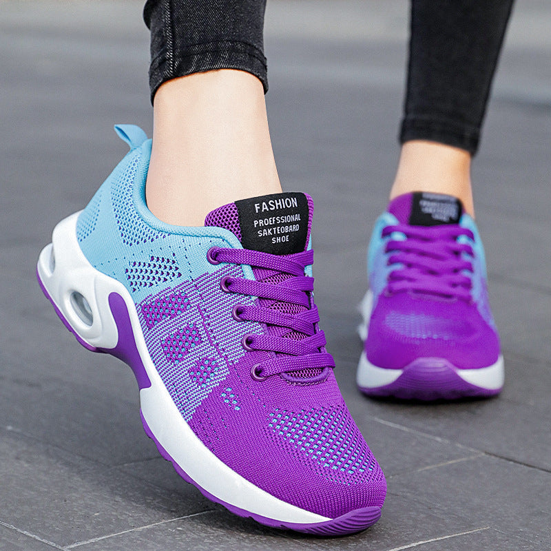 Lätta och luftiga sneakers för kvinnor – bekväma vardagsskor med snörning