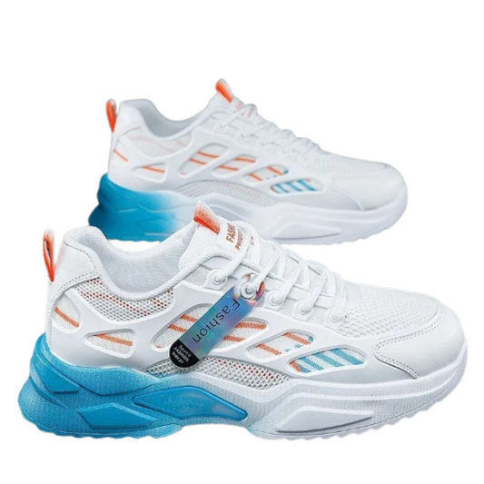 Nya luftiga mesh-sneakers för män