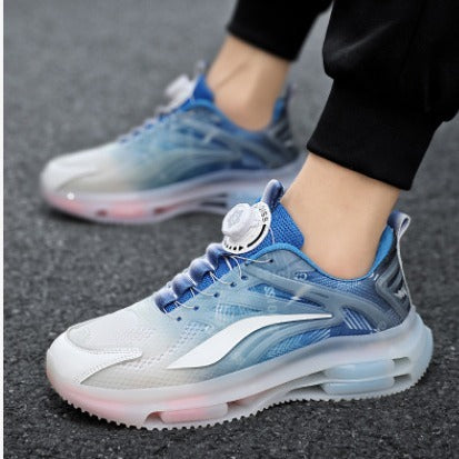 Herrsneakers med vridspänne – luftiga, bekväma och med dämpande sula som ger extra höjd