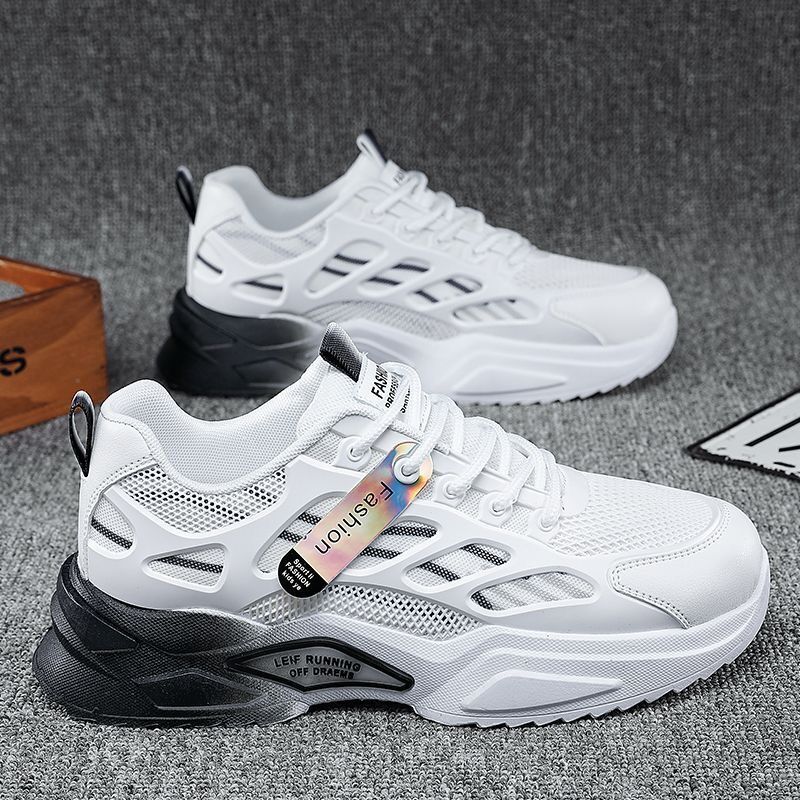 Nya luftiga mesh-sneakers för män