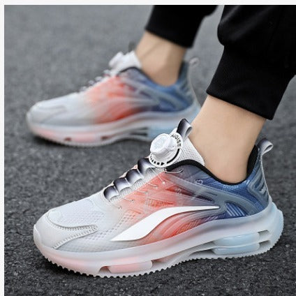 Herrsneakers med vridspänne – luftiga, bekväma och med dämpande sula som ger extra höjd